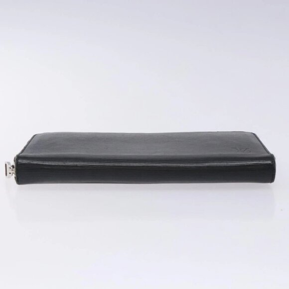 LOUIS VUITTON Epi Zippy Organizer Long Wallet Black M63852 LV Auth 133006 - Picture 6 of 16